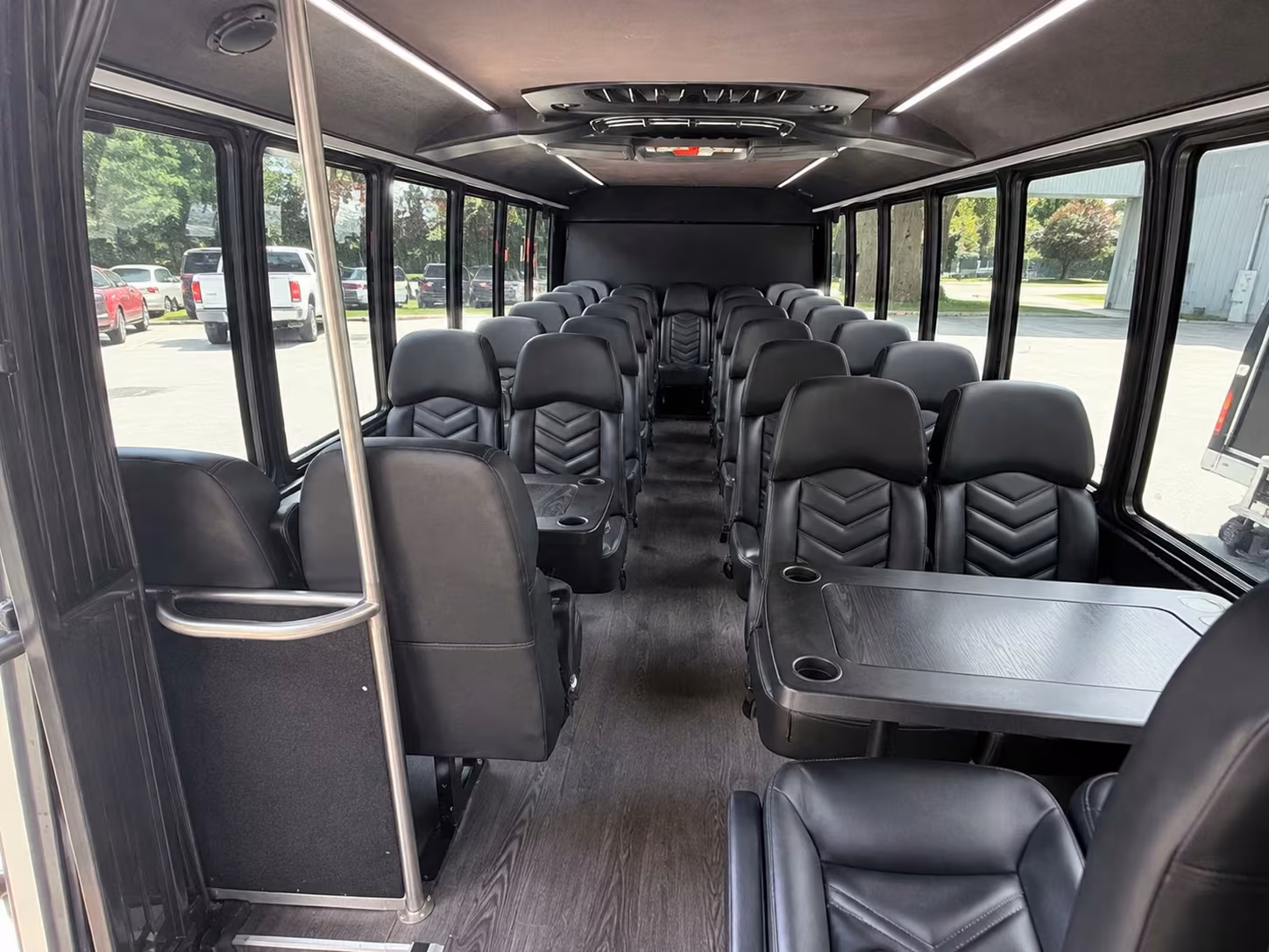 20 passenger minibus interior