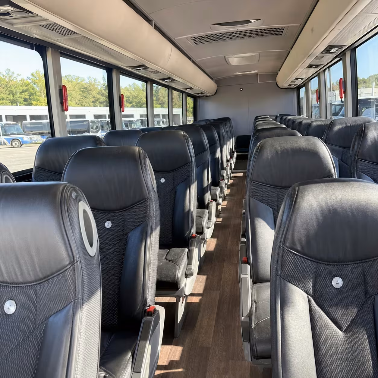 charter buses for military personnel transfers near diamond bar